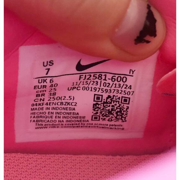 Nike Mens Phantom GX II Academy IC Soccer Cleats Size 7 Pink NWOB - Picture 11 of 11